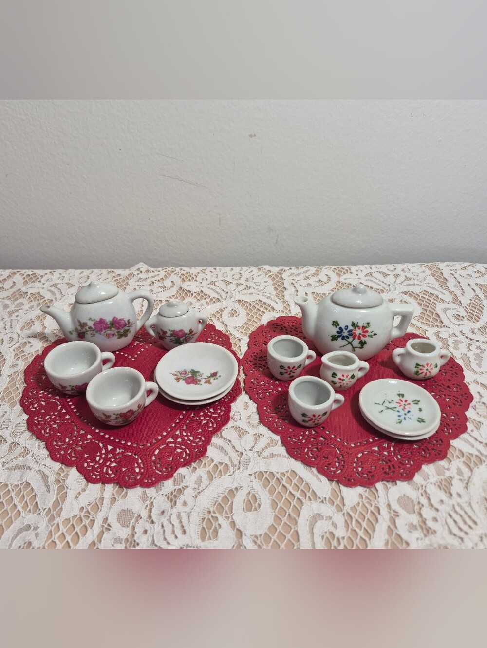2 Mini Tea Sets - Picture 2 of 10